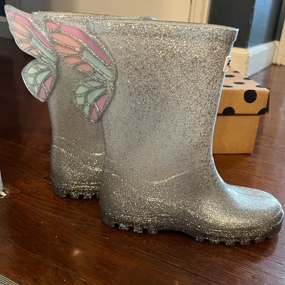 Sophia Webster Other - Glitter toddler Sophia Webster rain boots